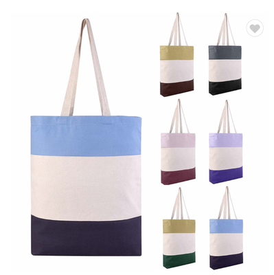 Bom preço. ODM robusto de tela simples de supermercado de tela Tote sacos de algodão saco de ombro 12oz on-line