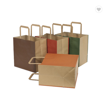 Bom preço. CMYK Sacos de papel kraft de cor sólida Sacos de papel ecológicos 190gm on-line